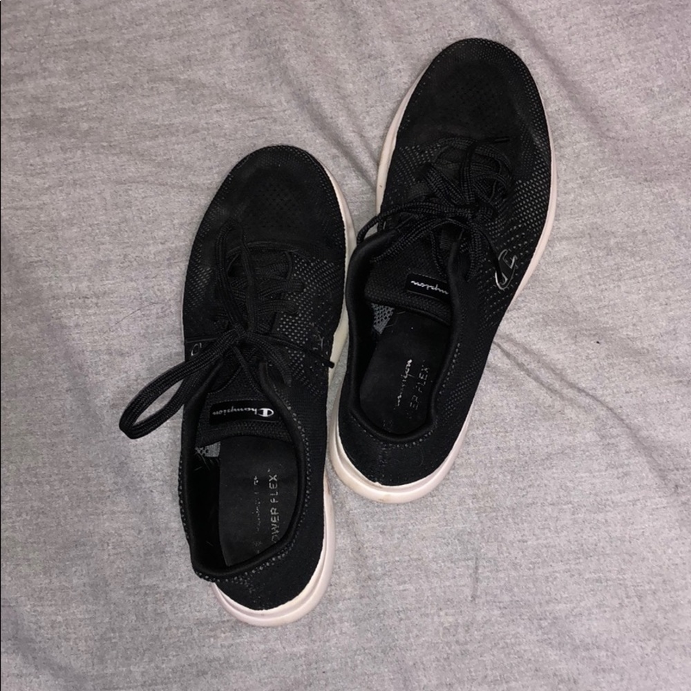🌸5/$25 Black Champion Tennis Shoes!!